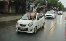 Bị bố vợ đòi lại ô tô, con rể nằm lên kính chắn gió khi xe đang chạy: Hai cha con bị khởi tố