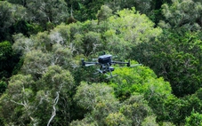 Cà Mau dùng flycam tầm nhiệt và ‘mắt thần’ canh lửa phòng chống cháy rừng
