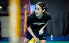 'Thiên thần' làng cầu lông càng đánh càng hay