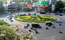 TP.HCM thay đổi cách chạy xe ở vòng xoay Điện Biên Phủ
