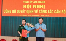 Thiếu tướng Nguyễn Văn Hùng giữ chức Chỉ huy trưởng Bộ Chỉ huy quân sự tỉnh An Giang