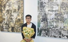 Hai tuần đắm đuối vẽ chân dung Bùi Xuân Phái của họa sĩ Thái Lan Vichit Nongnual