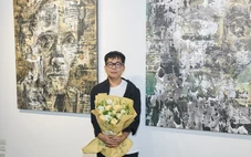 Hai tuần đắm đuối vẽ chân dung Bùi Xuân Phái của họa sĩ Thái Lan Vichit Nongnual