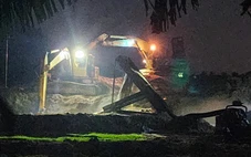 Điều tra dấu hiệu vi phạm tại mỏ cát bị tố bơm rửa xuyên đêm
