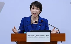Thủ tướng Nhật Bản Takaichi Sanae phát biểu chính sách tại Đại học Quốc gia Hà Nội