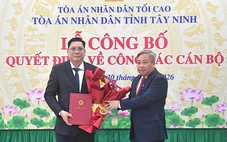 Phó chánh án Tòa án nhân dân TP.HCM Phùng Văn Hải làm Chánh án Tòa án nhân dân tỉnh Tây Ninh
