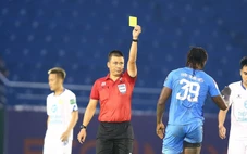 Trọng tài FIFA Hoàng Ngọc Hà cầm còi trận chung kết Giải bóng đá công nhân, viên chức