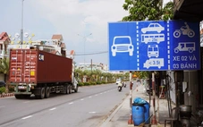 Cắm lại biển báo, phân luồng mới trên đường Thống Nhất sau phản ánh