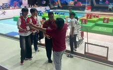 Ngay lần đầu tham dự, đội Robocon một trường cao đẳng ở TP.HCM vào chung kết quốc gia