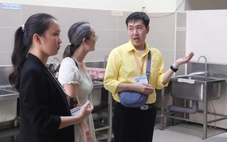 Phụ huynh xin xem bếp ăn bán trú khi chọn trường vào lớp 1 cho con