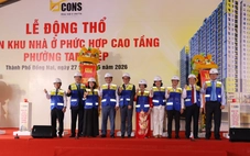 Động thổ khu nhà ở đầu tiên tại Đồng Nai sau khi lên thành phố, với 2.800 căn hộ