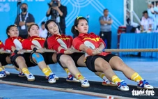 Việt Nam thắng Thái Lan ở Giải vô địch kéo co thế giới