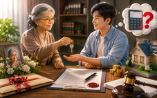 Bà cô qua đời có di chúc để lại nhà cho cháu, có phải đóng thuế không?