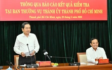 Chủ tịch Quốc hội Trần Thanh Mẫn: Trung ương tiếp tục tin tưởng giao việc lớn, việc khó cho TP.HCM
