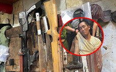 Phát hiện heroin cùng 2 khẩu súng đã nạp đạn khi khám xét nhà 'con nghiện'