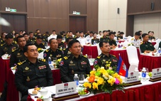 Sĩ quan trẻ quân đội Việt Nam - Lào - Campuchia giao lưu tại Đà Nẵng