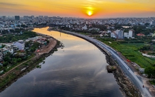 Hai bờ sông Vàm Thuật chờ cây cầu mở lối thẳng vào trung tâm TP.HCM