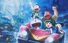 Vừa xem phim vừa đọc truyện Doraemon: Nobita và lâu đài dưới đáy biển