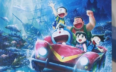 Vừa xem phim vừa đọc truyện Doraemon: Nobita và lâu đài dưới đáy biển