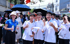 Kết thúc môn thi đầu tiên kỳ thi vào 10 ở Hải Phòng, thí sinh đánh giá đề vừa sức