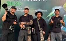 Hơn 100 vận động viên tham gia cuộc thi chụp ảnh chim hoang dã lớn nhất Việt Nam