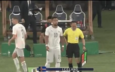 Iceland thua đau trước Nhật Bản vì... luật thay người trong 10 giây