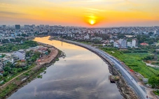 Hai bờ sông Vàm Thuật chờ cây cầu mở lối thẳng vào trung tâm TP.HCM