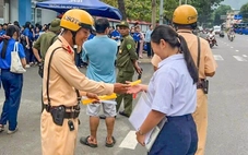 CSGT TP.HCM đảm bảo giao thông, phục vụ kỳ thi tuyển sinh lớp 10 năm học 2026-2027