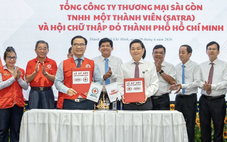 Khi 'ông lớn' bán lẻ SATRA bắt tay với Hội Chữ thập đỏ TP.HCM