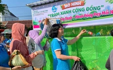 'Trạm xanh cộng đồng' của chị em phụ nữ, đổi rác lấy quà