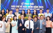 Báo Tuổi Trẻ đoạt giải B Giải Báo chí về Bảo hiểm