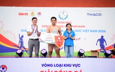 Từ nhân viên điều phối vận tải đến thủ môn xuất sắc nhất Giải bóng đá công nhân, viên chức Việt Nam
