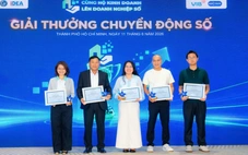 Trao giải cho những hộ kinh doanh chuyển đổi số tiêu biểu tại TP.HCM