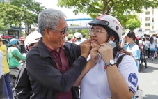 ‘Bình tĩnh thi nha con, không có gì phải áp lực’