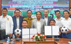 Tập đoàn Hoàng Anh Gia Lai đầu tư phát triển bóng đá Lào