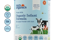 Hãng Nara Organics thu hồi sữa nghi nhiễm độc tố botulinum