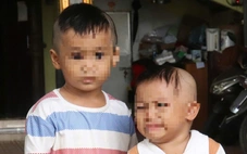 Hai trẻ nhỏ ở Vĩnh Long bị bỏ rơi trước cổng chùa giữa trời mưa