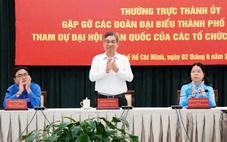 TP.HCM gặp mặt các đoàn đại biểu tham dự Đại hội toàn quốc các tổ chức chính trị - xã hội