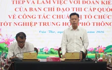 Bộ Giáo dục và Đào tạo: Cần đảm bảo kỳ thi tốt nghiệp an toàn, nghiêm túc
