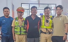 CSGT Đồng Tháp truy đuổi, bắt nghi phạm liên quan vụ giết người ở TP.HCM khi đang bỏ trốn