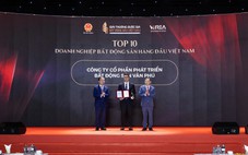 Văn Phú lọt Top 10 doanh nghiệp bất động sản hàng đầu Việt Nam
