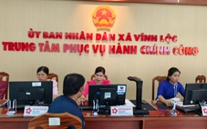 Gần 1 năm thực hiện chính quyền 2 cấp, xã Vĩnh Lộc giải quyết hồ sơ ra sao?