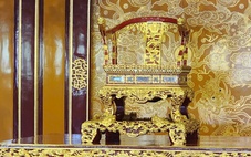 Ngai vàng triều Nguyễn bị bẻ gãy đã được phục chế lại nguyên trạng