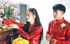 Hạnh phúc đôi trẻ mồ côi vì bão Chanchu