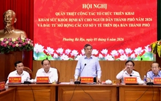 Phó bí thư Nguyễn Phước Lộc: Mạng lưới y tế phải linh hoạt, không để ai bị hạn chế tiếp cận