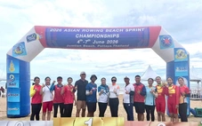 Rowing biển Việt Nam giành huy chương vàng lịch sử tại Giải vô địch châu Á 2026