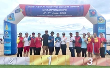 Rowing biển Việt Nam giành huy chương vàng lịch sử tại Giải vô địch châu Á 2026