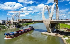 Cây cầu 1.800 tỉ đồng sẽ thay thế cầu Đuống cũ, khép lại hành trình lịch sử hơn 120 năm