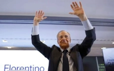 Florentino Perez thắng áp đảo, tiếp tục giữ ghế chủ tịch Real Madrid