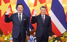 Lễ đón Thủ tướng Thái Lan Anutin Charnvirakul lần đầu tiên thăm Việt Nam